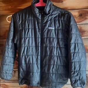 Patagonia kids Quilted Jacket in Black